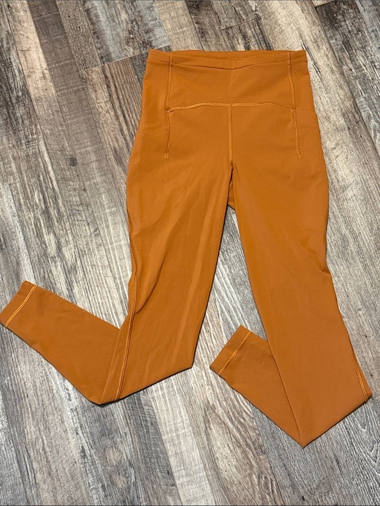lululemon athletica Pants - Lululemon InStill High-Rise Tights Leggings Size 4 Autumn Orange